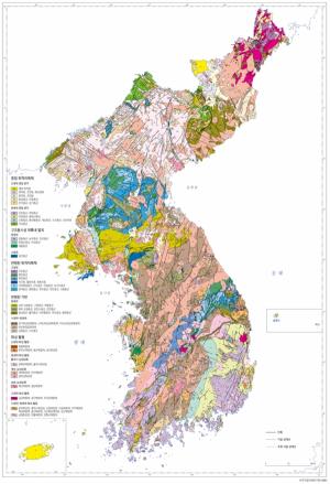 대한민국 국가지도집에 수록된 한반도 지도.  [사진=국토지리정보원 제공]