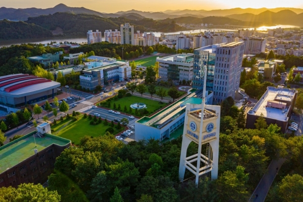 국립공주대학교 전경.